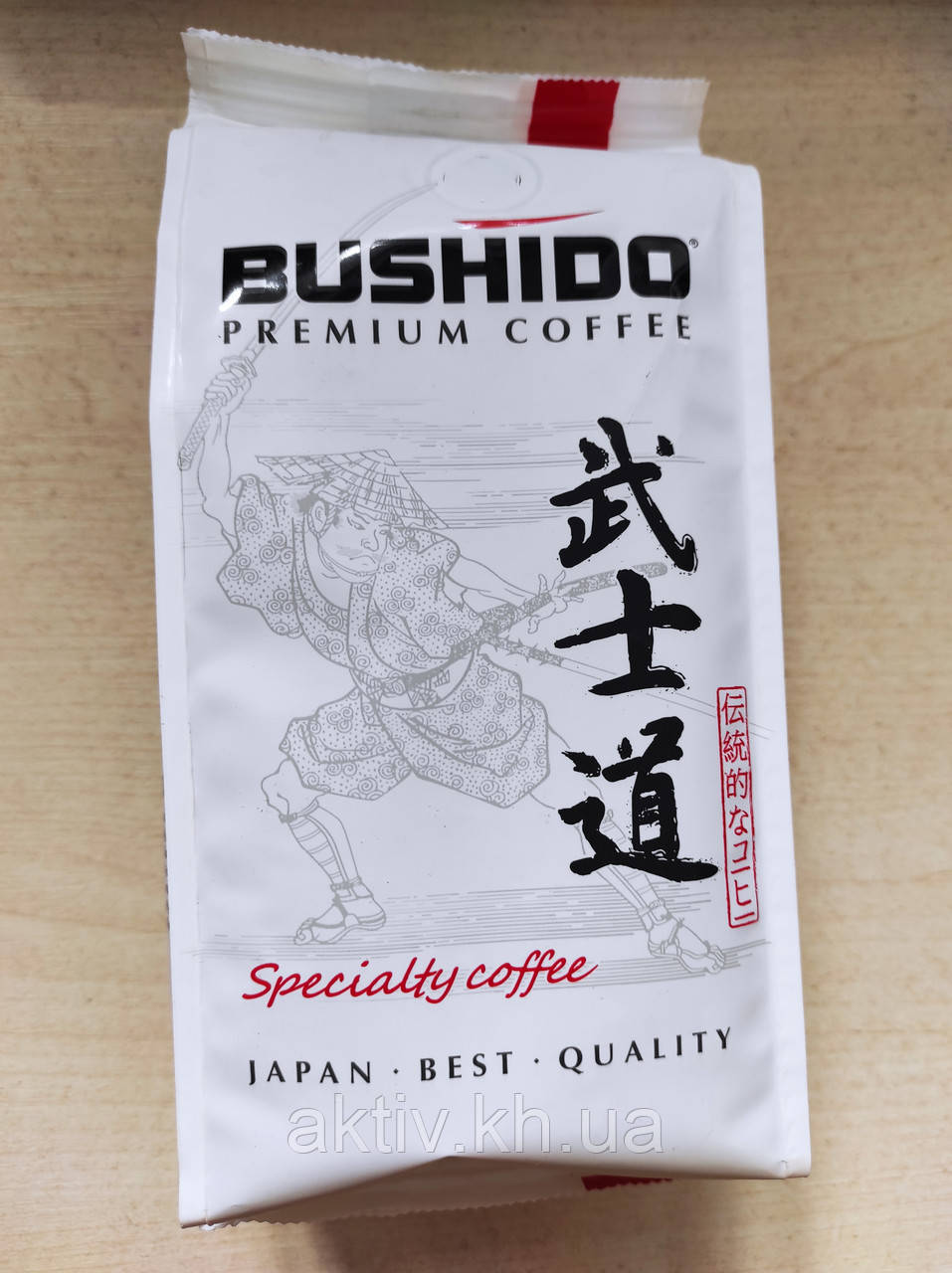 Кава Bushido Spesialty coffe Бушидо спешиалити в зернах 227 грам