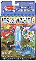Волшебная водная раскраска Water WOW "Динозавры" Melissa & Doug MD19315
