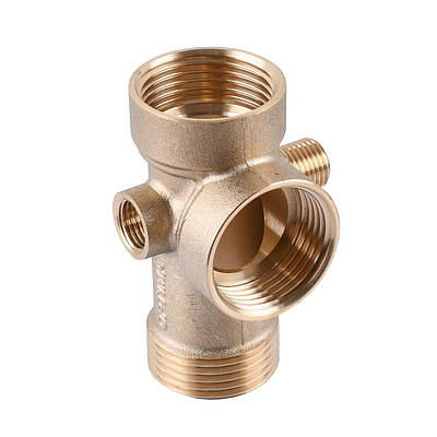 Гребінка пятерник 5-ти ходова OPTIMA 80мм з виходами 1/4"вр 1/4"зр на одній осі DS C 005