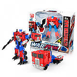 Трансформер Оптимус Прайм 1081 21 см, робот + вантажівка, фото 2