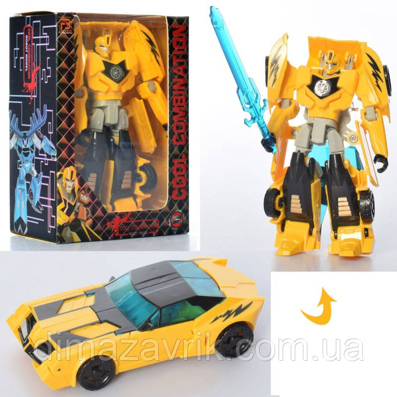 Трансформер FB101 Бамблбі 13см, фото 1