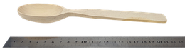 Дерев'яна ложка столова 22 х 5,5 см 11808
