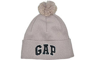 Шапка з помпоном Flexfit Gap 53-57 см капучино (F-0918-455), фото 3