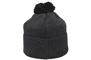 Шапка з помпоном Flexfit Among Us 53-57 см темно-сірий меланж (F-0918-507), фото 4