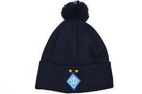 Шапка з помпоном Flexfit ФК Дінамо 53-57 см темно-синя (F-0918-513), фото 3