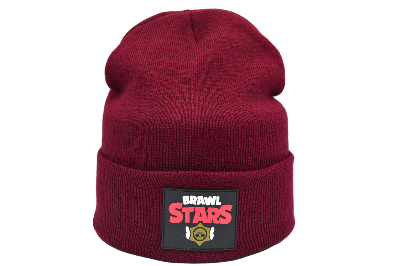 Шапка Hip Hop Shop Brawl Stars 55-59 см бордова (H-08118-445)