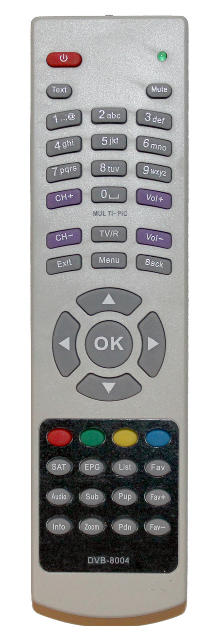 Пульт для тюнера EUROSKY DVB-8004