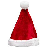 Новорічний карнавальний ковпак, 58-60 см, плюш, поліестер, червоний (460298), фото 5