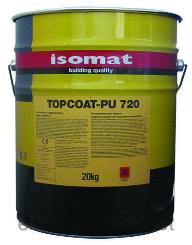 ТОП-КОУТ ПУ 720 кольрове поліуританове захисне покриття.(5кг)