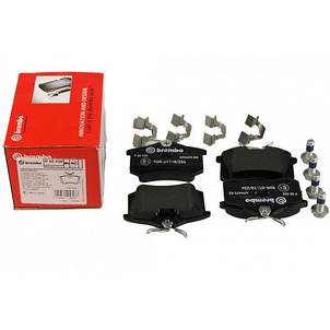 BREMBO P85020 — Комплект задніх гальмівних колодок Рено Меган 3, Рено Флюенс, фото 1