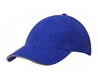 Кепка сэндвич Brushed Cotton Cap with Trim