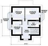 MS115. Сучасний дім із мансардою та з еркером, фото 6