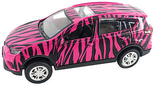 Автомодель Technopark Glamcar Toyota Rav4 RAV4-12GRL-COW брусничная