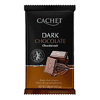 Шоколад черный Cachet (Кашет) 53 % какао 300 г Бельгия( 5 шт/1 уп)