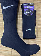 Шкарпетки чоловічі високі чорні логотип Найк бавовна пр-во Туреччина