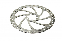 Ротор гальмівний CSC SPIKE 180мм 6 болтів сріблястий