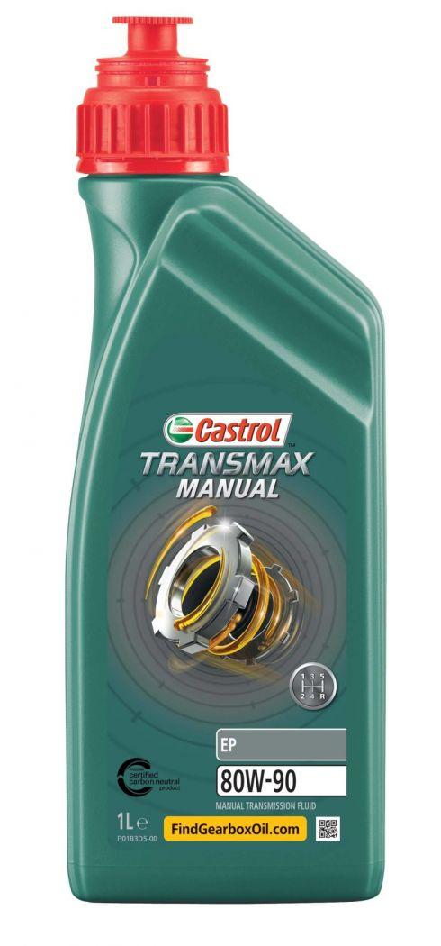 Трансмісійна олива CASTROL TRANSMAX MANUAL EP 80W-90 1 літр, фото 1