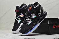 Eur40-46 Баскетбольные кроссовки Кайри 8 Nike Kyrie Fire and Ice Black Silver Red