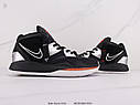 Eur40-46 Баскетбольні кросівки Кайрі 8 Nike Kyrie Black Silver Red, фото 5