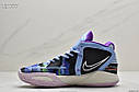 Eur39-46 Баскетбольні кросівки Кайра 8 Nike Kyrie BLUE BLACK PURPLE кросівки взуття, фото 8