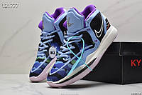 Eur39-46 Баскетбольные кроссовки Кайри 8 Nike Kyrie Aluminum BLUE BLACK PURPLE кросівки взуття