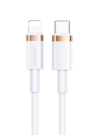 Кабель для зарядки телефона/смартфона Usams US-SJ484 U63 Type-C - Lightning 20 Вт 1.2 м (SJ484USB02), фото 1
