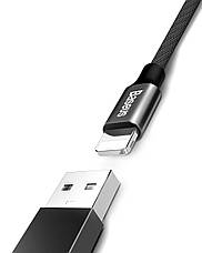 Кабель для зарядки телефона/ смартфона Baseus Yiven USB - Lightning 2 А 1.8 м Чорний (CALYW-A01), фото 5