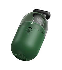 Портативний міні-пилосос (на батарейках) Baseus C2 Desktop Capsule Зелений (CRXCQC2A-06), фото 3