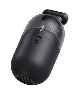 Портативний міні-пилосос (на батарейках) Baseus C2 Desktop Capsule Чорний (CRXCQC2A-01), фото 3
