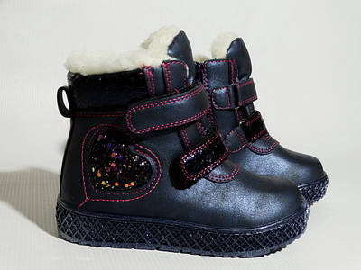 Дитячі зимові чобітки для дівчинки