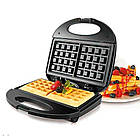 Вафельниця Domotec MS 7705 для бельгійських вафель / Електровафельниця, фото 6