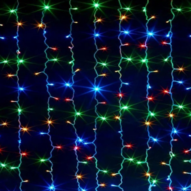 Гірлянда Xmas Водоспад 480LED 7276, різнокольорова