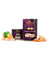 Вологий корм Nuevo Cat Adult Chicken & Shrimps з куркою і креветками - 400 г