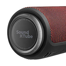 Портативна колонка безпровідна 2E SoundXTube TWS MP3 Wireless Waterproof 30 Вт Червоний/ Чорний, фото 3