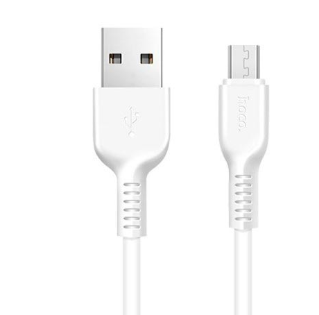 Кабель для зарядки телефону, планшета Android microUSB HOCO X20 300см |2A| Білий