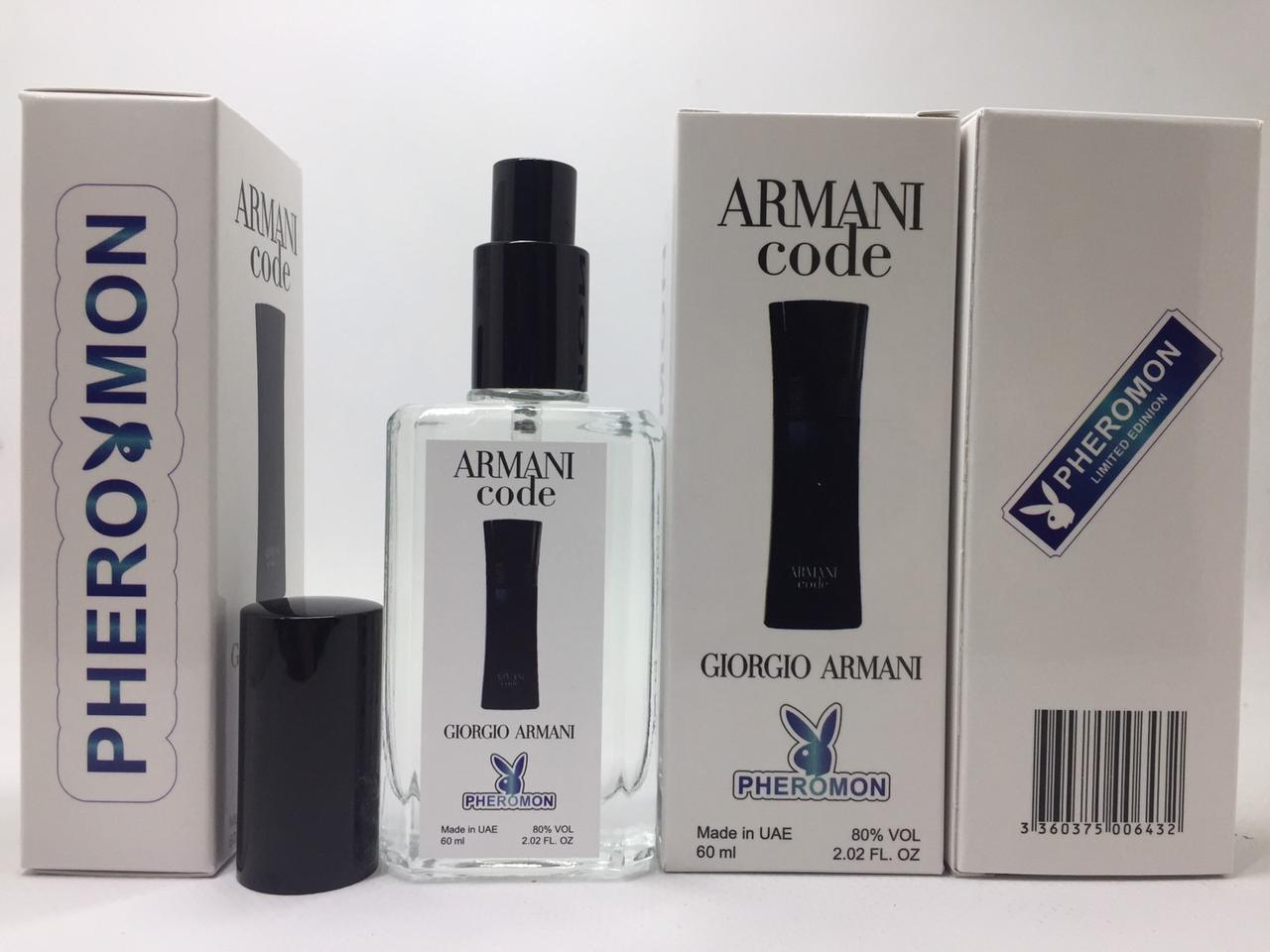 Чоловічий аромат Giorgio Armani Code (Джорджіо Армані Код) з феромоном 60 мл, фото 1