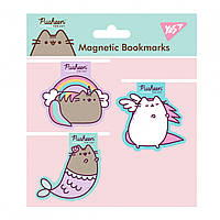 Закладки магнитные YES "PUSHEEN", 3 шт.