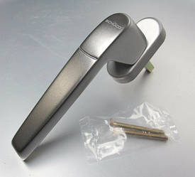 Ручка для металопластикового вікна Schuco Design (Шуко Дизайн) сірий металік артикул 234659