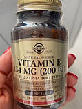 Вітамін Е Солгар Solgar Vitamin E 134 mg natural (200 IU) 100 гел капс, фото 6
