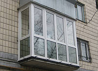 Балкон пластиковий, французька: Rehau, Veka, WDS, Steko. Розстрочка, кредит, безкоштовна доставка., фото 2