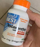 Астаксантин 6мг Astaxanthin with Asta Real 6 mg 30 капсул вег, фото 4