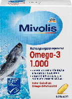 Омега-3 1000 мг и витамин Е Mivolis, 60 капсул