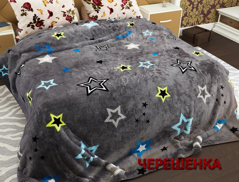 Двоспальний флісовий плед 33800