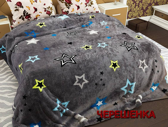 Двоспальний флісовий плед 33800, фото 1