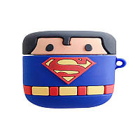 Силиконовый футляр чехол Marvel & DC series для наушников AirPods Pro Супермен Superman