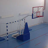 Баскетбольна стійка мобільна складна тренувальна винос 160 см, фото 2