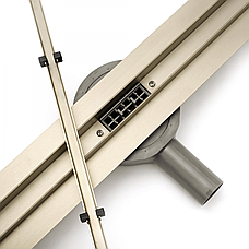 Трап для душа REA NEO SLIM MIRROR GOLD PRO 50см, фото 2