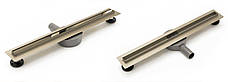 Трап для душу REA NEO SLIM MIRROR GOLD PRO 70 см, фото 3