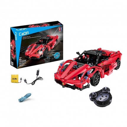 Конструктор на радіокеруванні CaDa Technic C 51009 W Ferrari, 380 деталей, фото 2