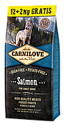 Сухий корм для дорослих собак Carnilove Salmon Adult з лососем 12 + 2 кг (171916)